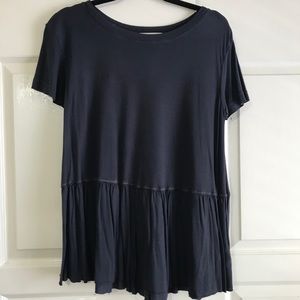 truly madly deeply peplum top